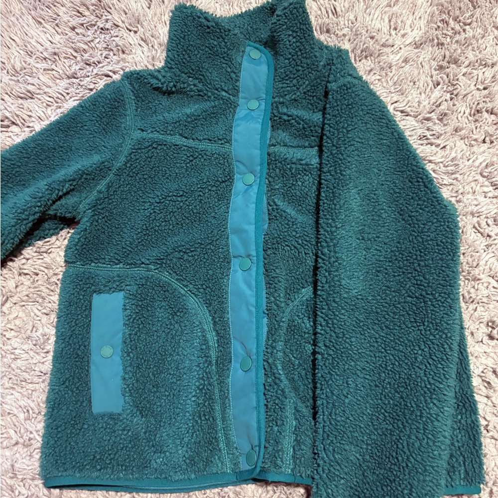 LLBean Sherpa Button Up